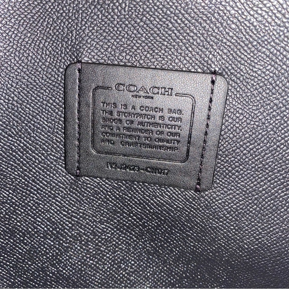 Coach ๐ค leather purse mollie 25 crossbody bag New - Picture 8 of 15